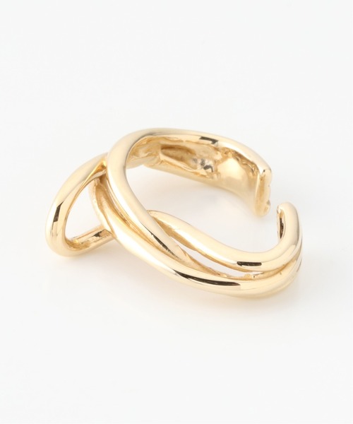 FARIS(ファリス)の「【FARIS/ファリス】TANGLE EAR CUFF BR:イヤーカフ(イヤーカフ・レディース・ゴールド・FREE)」の4枚目の写真