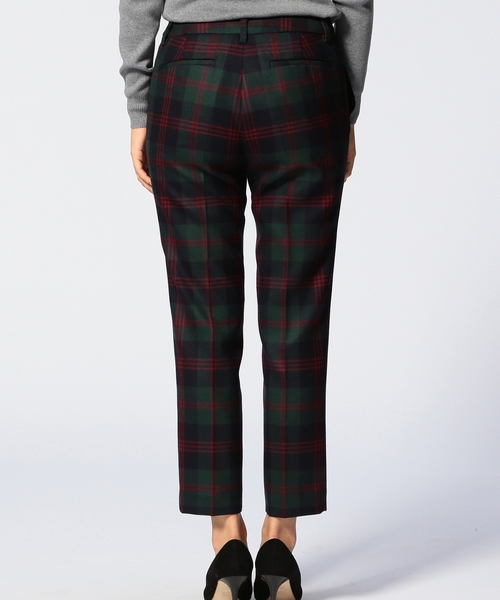 UNITED ARROWS(ユナイテッドアローズ)の「○UAB W/PU チェック パンツ ◆(スラックス・レディース・ネイビー/ブラック・36/40/38/34)」の17枚目の写真