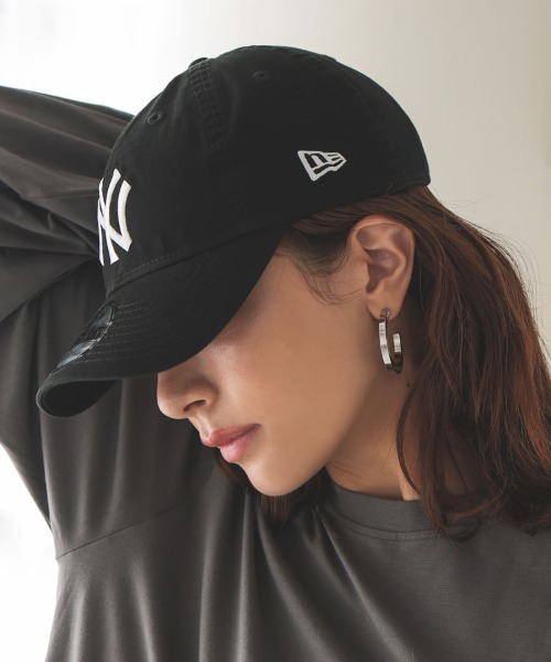 NEW ERA】9TWENTY クロスストラップ ウォッシュドコットン MLB [BSC