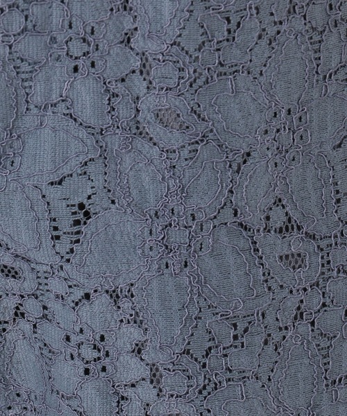 archives（アルシーヴ）の「レースストレートフレアパンツ（その他パンツ・レディース・ブラック/オフホワイト/ブルー・MEDIUM）」の7枚目の写真