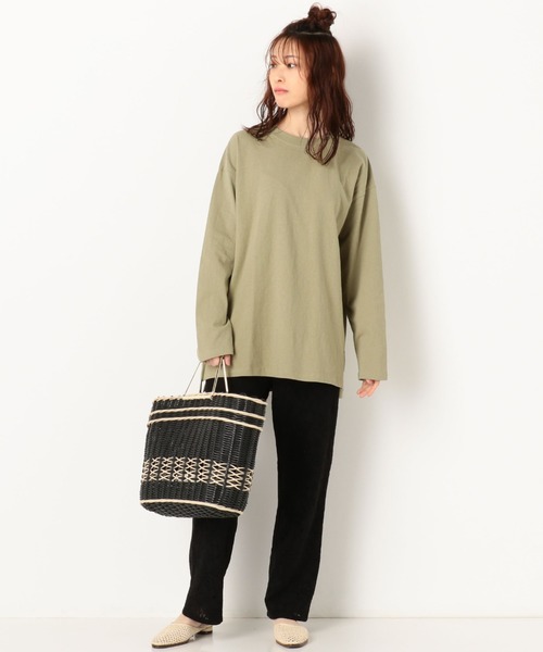 archives（アルシーヴ）の「レースストレートフレアパンツ（その他パンツ・レディース・ブラック/オフホワイト/ブルー・MEDIUM）」の21枚目の写真