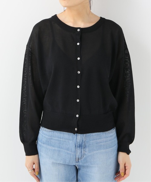 B.C STOCK(ベーセーストック)の「2WAYシースルーカーディガン(カーディガン/ボレロ・レディース・ホワイト/パープル/キャメル/ブラック・FREE)」の20枚目の写真