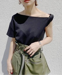 Ameri | SHOULDER TWIST TEE(Tシャツ/カットソー)