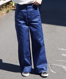 《BEN DAVIS》 LADIES WIDE STRAIGHT CHINO