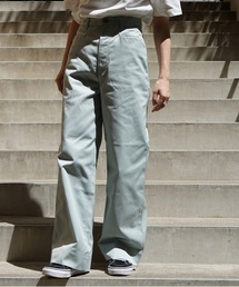 《BEN DAVIS》 LADIES WIDE STRAIGHT CHINO