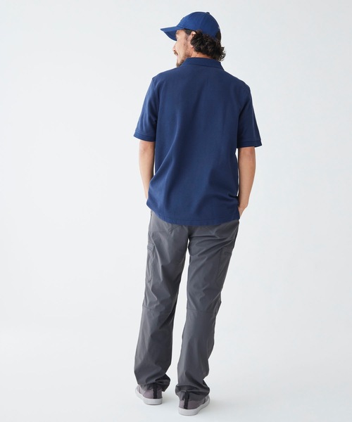 L.L.Bean(エルエルビーン)の「プレミアム・ダブル・エル・ポロシャツ、半袖 赤のビーン・ブーツの刺繍入り ジャパン・フィット(ポロシャツ・メンズ・ネイビー・SMALL/MEDIUM/LARGE/X-LARGE/XX-LARGE)」の6枚目の写真