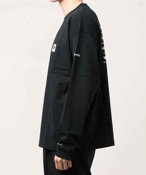 Columbia（コロンビア）の「Columbia Imperial ParkロンT PM0201（Tシャツ/カットソー・メンズ・ベージュ/ホワイト/ブラック・L/XL/M）」の4枚目の写真