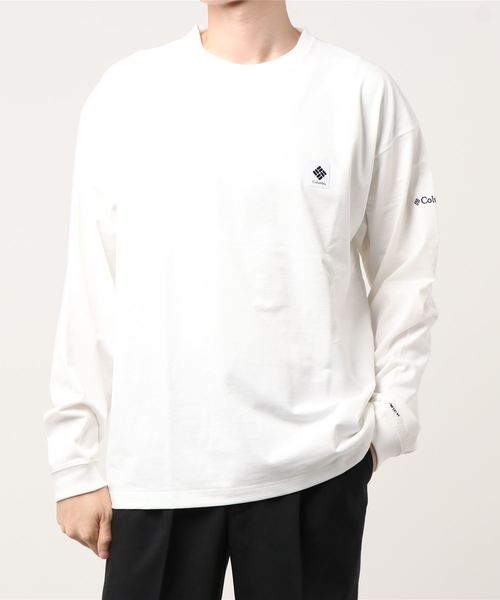 Columbia（コロンビア）の「Columbia Imperial ParkロンT PM0201（Tシャツ/カットソー・メンズ・ベージュ/ホワイト/ブラック・L/XL/M）」の12枚目の写真