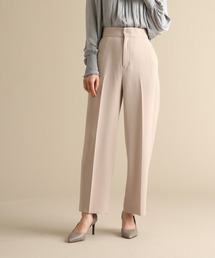 センタープレスワイドシルエットパンツ