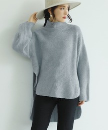 coca（coca） | ラウンドヘムニットトップス(ニット/セーター)