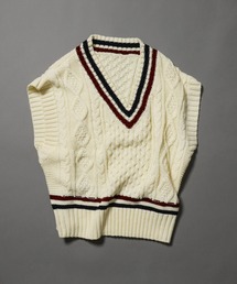 neu-tre | 【WEARISTA Kumika】チルデンニットベスト(ベスト)