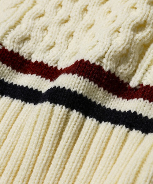 neu-tre（ヌートル）の「【WEARISTA Kumika】チルデンニットベスト（ベスト・レディース・ホワイト系その他/ブラウン系その他・FREE）」の7枚目の写真