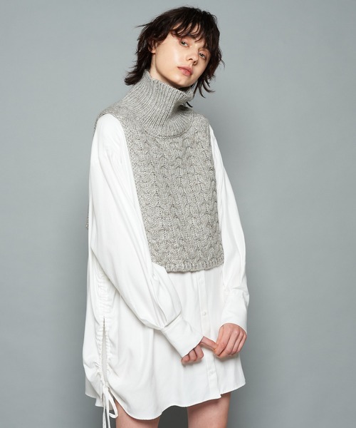 Ciaopanic - 【新品】CIAOPANIC つけ襟タートルニット CIAOPANIC（チャオパニック）の「つけ襟タートルニット（ニット