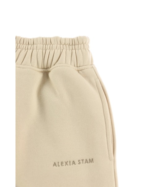 ALEXIA STAM(アリシアスタン)の「【ViVi 2月号掲載】Logo Cropped Hoodie & Jogger Pants Set/ロゴクロップドフーディー&ジョガーパンツセット(スウェットパンツ・レディース・グレー/モカ/ライトベージュ・S/M)」の11枚目の写真