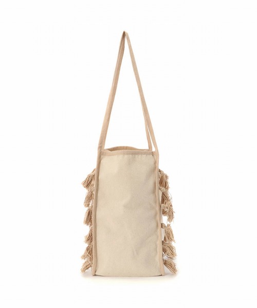 Lilas Campbell（リラキャンベル）の「Lilas Campbell　tassel Tote Bag（トートバッグ・レディース・アイボリー/グリーン・FREE）」の13枚目の写真