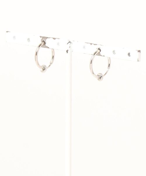 sunny branch(サニーブランチ)の「ブラス 15㎜フープイヤリング(イヤリング・レディース・シルバー/ブラック/スミクロ/ゴールド/ライトピンク/ラベンダー・FREE)」の9枚目の写真