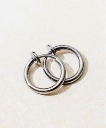 ブラス　15㎜フープイヤリング