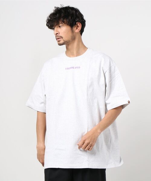 新品未使用 BAPE LEOPARD RLX TEE ホワイト A BATHING APE（アベイシングエイプ）の「BAPE LEOPARD RLX TEE