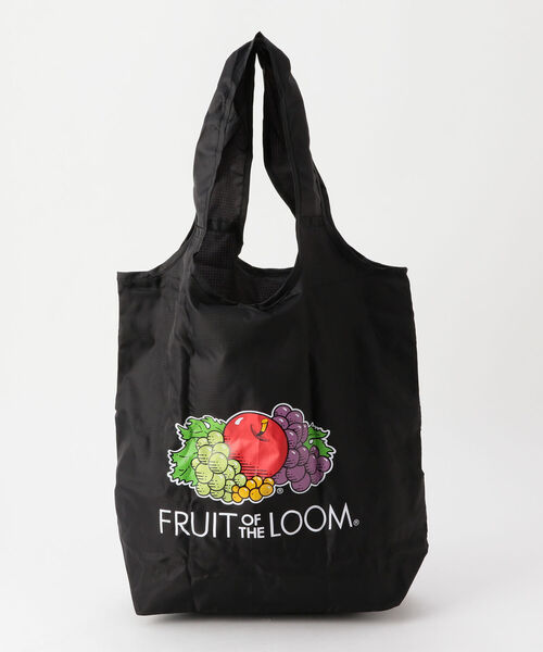 FRUIT OF THE LOOM(フルーツオブザルーム)の「【FRUIT OF THE LOOM/フルーツオブザルーム】PACKABLE ECO TOTE ST(エコバッグ/サブバッグ・メンズ・ブラック/パープル/レッド/イエロー/ブルー/グリーン・FREE)」の2枚目の写真