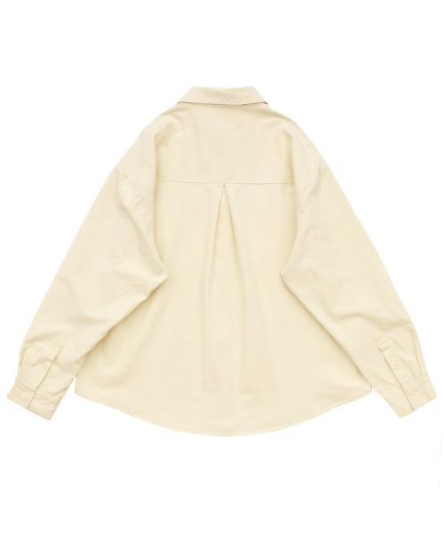 select MOCA（セレクトモカ）の「2021 SS ポケットデザインツイルオーバーシャツ（シャツ/ブラウス・レディース・ブルー/ラベンダー/アイボリー・FREE）」の19枚目の写真