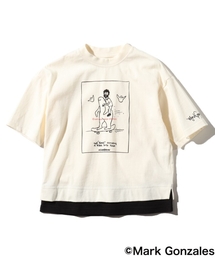 ◆【マークゴンザレス】レイヤード五分袖T