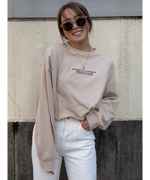 刺繍メッセージロンt Tシャツ カットソー Egoist エゴイスト のファッション通販 Zozotown