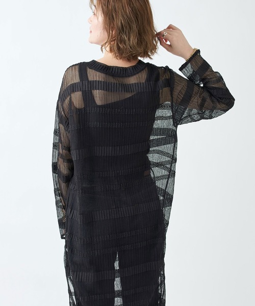 RIVE DROITE(リヴドロワ)の「レースクルーワンピース(ワンピース・レディース・ブラック・FREE)」の9枚目の写真