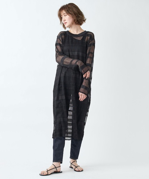 RIVE DROITE(リヴドロワ)の「レースクルーワンピース(ワンピース・レディース・ブラック・FREE)」の11枚目の写真