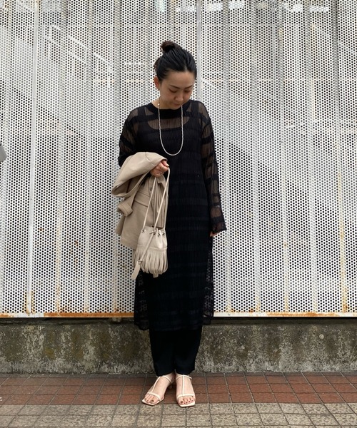 RIVE DROITE(リヴドロワ)の「レースクルーワンピース(ワンピース・レディース・ブラック・FREE)」の22枚目の写真