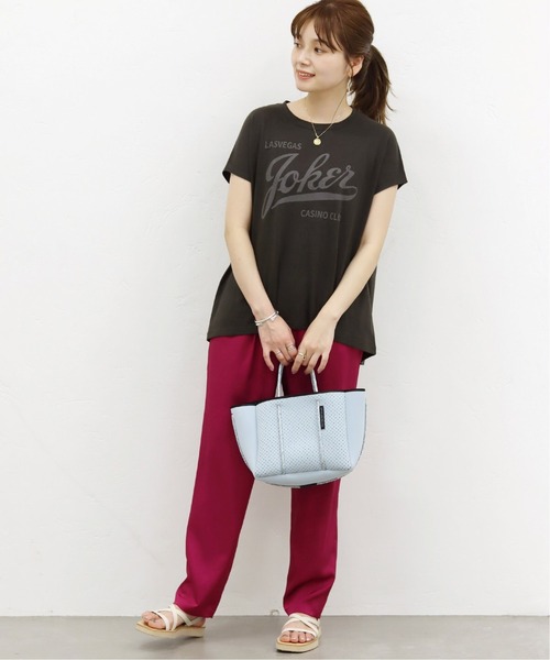 【RIDING HIGH/ライディングハイ】ラフィテンジクTシャツ　ブルー RIDING HIGH/ライディングハイ】ラフィテンジクTシャツ