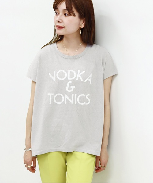 RIDING HIGH（ライディングハイ）の「【RIDING HIGH/ライディングハイ】ラフィテンジク別注Tシャツ◆（Tシャツ/カットソー・レディース・ブラウン/ネイビー/グレー/ブラック/ホワイト・FREE）」の13枚目の写真