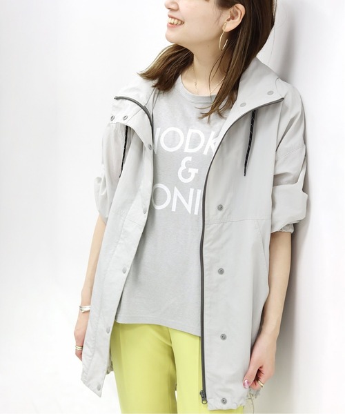 RIDING HIGH（ライディングハイ）の「【RIDING HIGH/ライディングハイ】ラフィテンジク別注Tシャツ◆（Tシャツ/カットソー・レディース・ブラウン/ネイビー/グレー/ブラック/ホワイト・FREE）」の15枚目の写真