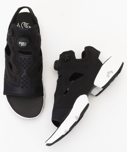 FREAK'S STORE(フリークスストア)の「Reebok/リーボック INSTA PUMP FURY SANDAL/インスタポンプフューリー(スポーツサンダル)(サンダル・レディース・ブラック/ホワイト/ネイビー・23.0cm/24.0cm/25.0cm)」の3枚目の写真