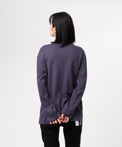 salle de bal(サルデバル)の「【 glosture / グロスチャー 】 LONG SLEEVE TOPS GL-T-SP IGH(Tシャツ/カットソー・レディース・ホワイト/その他1/ネイビー・LARGE/MEDIUM)」の14枚目の写真