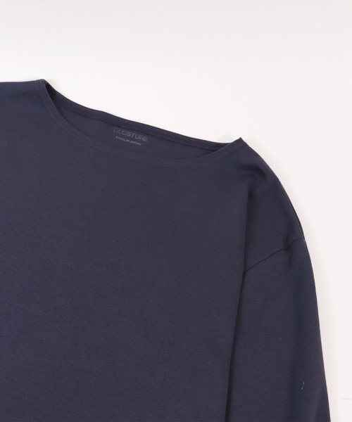salle de bal(サルデバル)の「【 glosture / グロスチャー 】 LONG SLEEVE TOPS GL-T-SP IGH(Tシャツ/カットソー・レディース・ホワイト/その他1/ネイビー・LARGE/MEDIUM)」の15枚目の写真