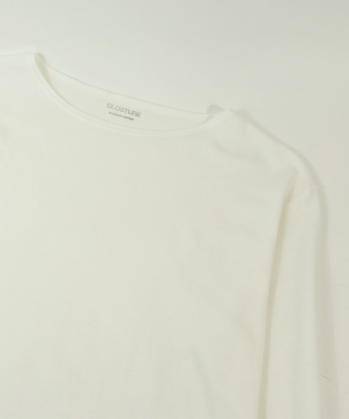 salle de bal(サルデバル)の「【 glosture / グロスチャー 】 LONG SLEEVE TOPS GL-T-SP IGH(Tシャツ/カットソー・レディース・ホワイト/その他1/ネイビー・LARGE/MEDIUM)」の17枚目の写真