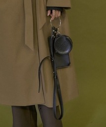リングハンドルチャームミニショルダーバッグ
