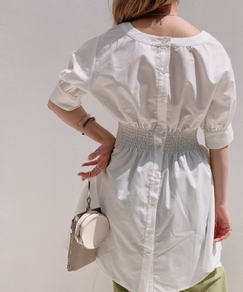 VANNIE U（ヴァニーユー）の「リングハンドルチャームミニショルダーバッグ（ショルダーバッグ・レディース・ホワイト/ブラック/ベージュ・FREE）」の9枚目の写真