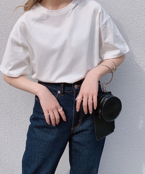 VANNIE U（ヴァニーユー）の「リングハンドルチャームミニショルダーバッグ（ショルダーバッグ・レディース・ホワイト/ブラック/ベージュ・FREE）」の14枚目の写真