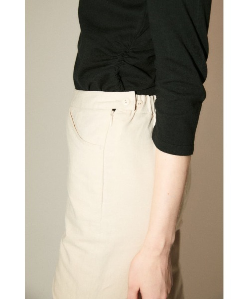 【M_】LINEN BLEND パンツ M_（エムアンダーバー）の「【M_】LINEN MIX パンツ（スラックス
