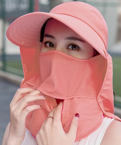 セール】【UVカット率 99%以上】4WAYで使える360度サンバイザー