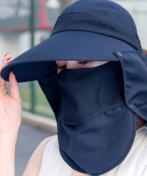 セール】【UVカット率 99%以上】4WAYで使える360度サンバイザー