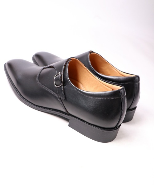 FUNALIVE(ファンアライブ)の「【H.O.WALK】MONK STRAP SHOES モンクストラップ ローヒールシューズ(ドレスシューズ・メンズ・ブラウン/ブラック・28/26/26.5/25.5/27/25)」の7枚目の写真