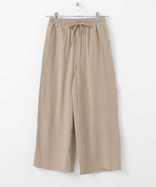 ITEMS URBANRESEARCH（アイテムズ アーバンリサーチ）の「ルーズワイドパンツ（その他パンツ・レディース・カーキ/ベージュ/チャコールグレー・FREE）」の22枚目の写真