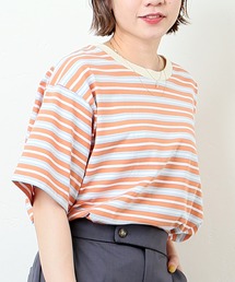 【Lee / リー】 MULTI BORDER Tシャツ