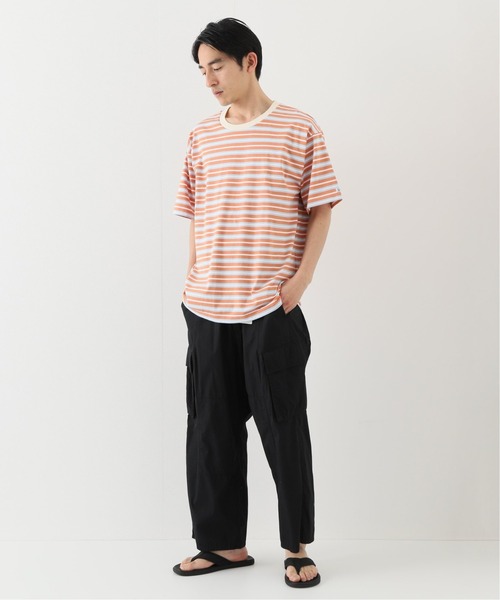 JOINT WORKS(ジョイントワークス)の「【Lee / リー】 MULTI BORDER Tシャツ(Tシャツ/カットソー・メンズ・ブルー/シャーベット・MEDIUM/LARGE)」の14枚目の写真
