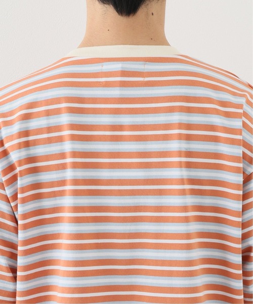 JOINT WORKS(ジョイントワークス)の「【Lee / リー】 MULTI BORDER Tシャツ(Tシャツ/カットソー・メンズ・ブルー/シャーベット・MEDIUM/LARGE)」の10枚目の写真