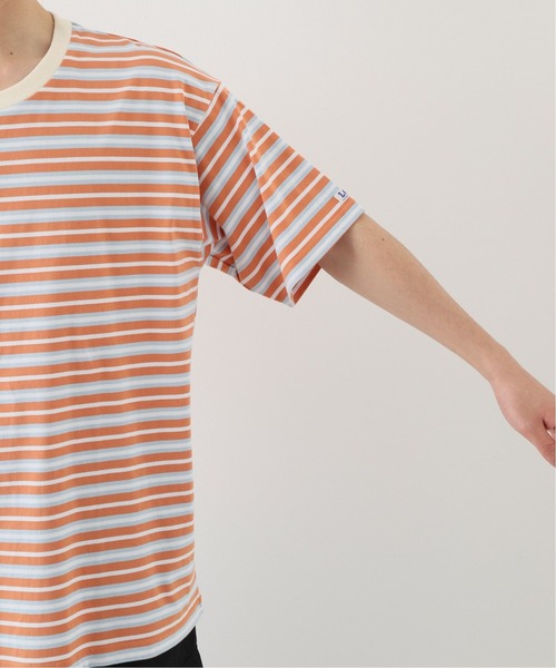 JOINT WORKS(ジョイントワークス)の「【Lee / リー】 MULTI BORDER Tシャツ(Tシャツ/カットソー・メンズ・ブルー/シャーベット・MEDIUM/LARGE)」の16枚目の写真