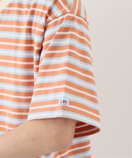 JOINT WORKS(ジョイントワークス)の「【Lee / リー】 MULTI BORDER Tシャツ(Tシャツ/カットソー・メンズ・ブルー/シャーベット・MEDIUM/LARGE)」の3枚目の写真