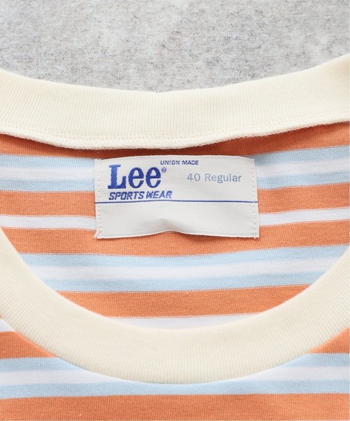 JOINT WORKS(ジョイントワークス)の「【Lee / リー】 MULTI BORDER Tシャツ(Tシャツ/カットソー・メンズ・ブルー/シャーベット・MEDIUM/LARGE)」の7枚目の写真